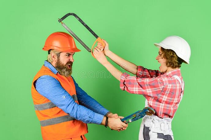 builder-fighting-real-estate-deal-couple-architect-wear-hardhat-new-house-construction-concept-portrait-family-wearing-worker-177310940