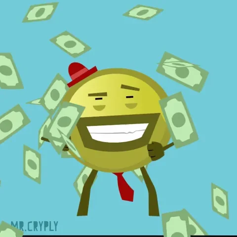 Happy Get Money GIF by Mr.Cryply
