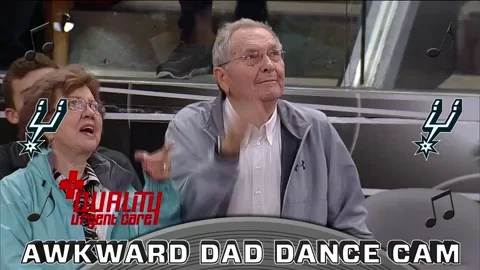 Old Man Dancing GIF by NBA